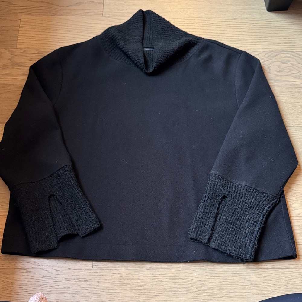 Black cozy sweater